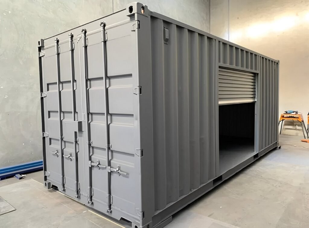 20ft x 8ft Container With Side Roll-Up Door Key Benefits