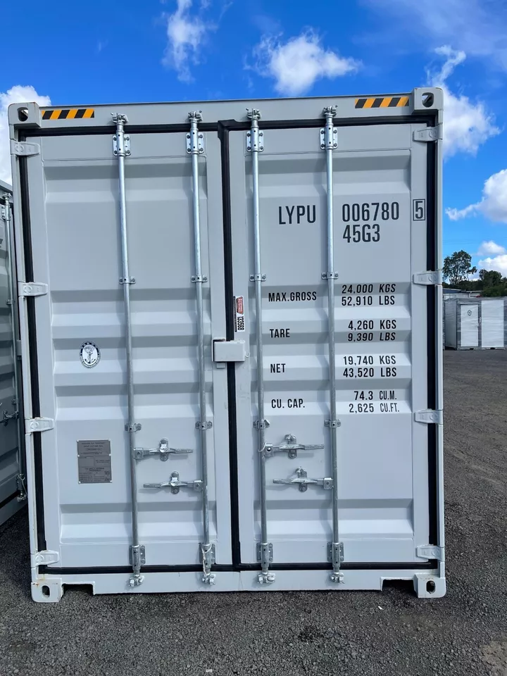 40FT High Cube Storage Shipping Container Conex w/4 Open Side Door 9.5′ Tall - Image 3