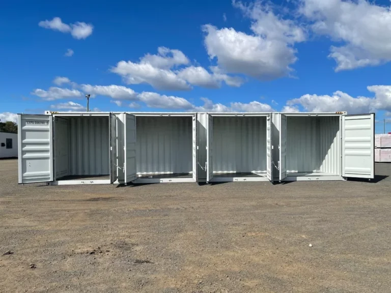 40FT High Cube Storage Shipping Container Conex w/4 Open Side Door 9.5′ Tall - Image 8