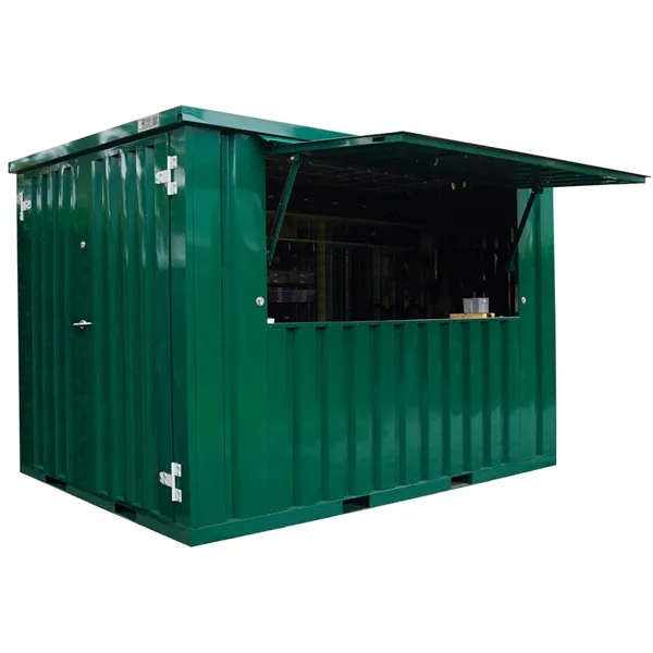 Container Pop Up 3×2 Meters Green Ral 6005