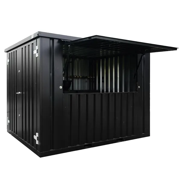 Container Pop Up 3×2 Meters Black Ral 9005
